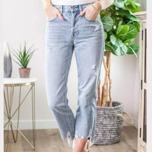 Pistola High Rise Straight Jeans